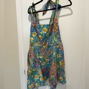 Show me your Mumu mini dress floral